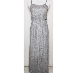 H+M: GREY MAXI DRESS